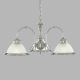 Candelabre, Lustre - Lustra suspendata stil clasic American Diner 3L argintiu
