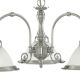 Candelabre, Lustre - Lustra suspendata stil clasic American Diner 3L argintiu