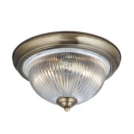Iluminat pentru baie - Plafoniera baie IP44 stil clasic American Diner alama antic