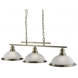 Pendule, Lustre suspendate - Lustra suspendata design clasic Bistro 3L alama antique
