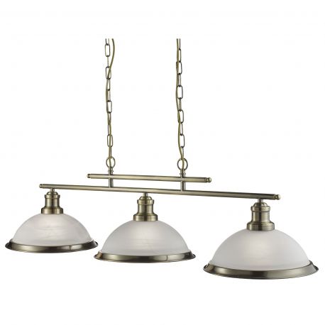 Pendule, Lustre suspendate - Lustra suspendata design clasic Bistro 3L alama antique