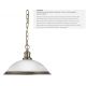 Pendule, Lustre suspendate - Pendul design clasic Bistro alama antique