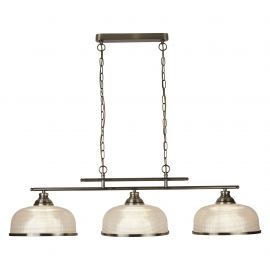 Pendule, Lustre suspendate - Lustra suspendata design clasic Bistro II 3L alama antique
