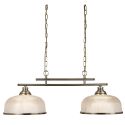 Lustra suspendata design clasic Bistro II 2L alama antique