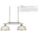 Pendule, Lustre suspendate - Lustra suspendata design clasic Bistro II 2L alama antique