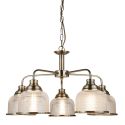 Lustra suspendata design clasic Bistro II 5L alama antique