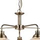 Pendule, Lustre suspendate - Lustra suspendata design clasic Bistro II 5L alama antique