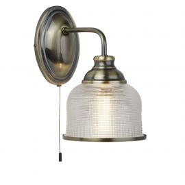 Aplice, corpuri de iluminat pentru pereti - Aplica de perete design clasic Bistro II alama antique
