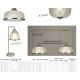 Pendule, Lustre suspendate - Lustra suspendata design clasic Bistro II 3L argintiu satin