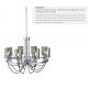 Candelabre, Lustre - Candelabru elegant design modern Catalina 8L