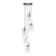 Candelabre, Lustre - Lustra suspendata design modern Duo 5L crom