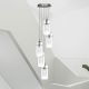 Candelabre, Lustre - Lustra suspendata design modern Duo 5L crom
