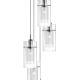 Candelabre, Lustre - Lustra suspendata design modern Duo 5L crom