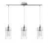 Lustra suspendata design modern Duo 3L crom
