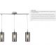 Candelabre, Lustre - Lustra suspendata design modern Duo II 3L crom