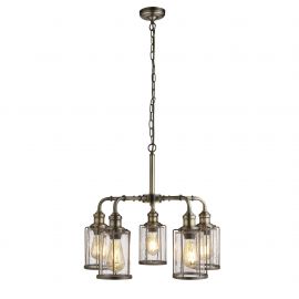 Candelabre, Lustre - Lustra rustica design traditional Pipes 5L