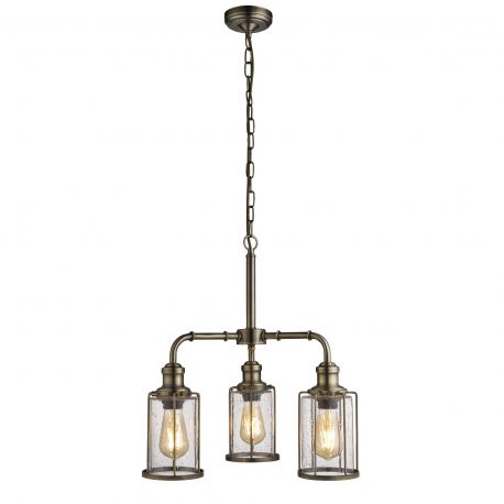Candelabre, Lustre - Lustra rustica design traditional Pipes 3L