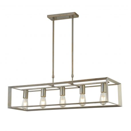 Candelabre, Lustre - Lustra suspendata stil industrial Heaton 5L
