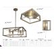 Candelabre, Lustre - Lustra suspendata stil industrial Heaton 5L