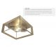 Plafoniere - Plafoniera stil industrial Heaton 2L