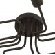 Lustre aplicate - Lustra aplicata stil industrial Circuit 10L negru mat