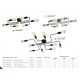 Lustre aplicate - Lustra aplicata stil industrial Circuit 10L negru mat