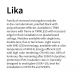 Spoturi tavan fals - Corp incastrabil cu 2 spoturi LED LIKA FI TRIM 06W 3000K
