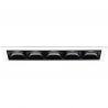 Corp incastrabil cu 5 spoturi LED LIKA FI TRIM 12W 3000K