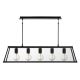 Candelabre, Lustre - Lustra clasica design traditional Voyager 5L negru