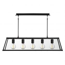 Candelabre, Lustre - Lustra clasica design traditional Voyager 5L negru