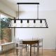 Candelabre, Lustre - Lustra clasica design traditional Voyager 5L negru