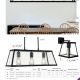 Candelabre, Lustre - Lustra clasica design traditional Voyager 5L negru