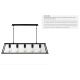 Candelabre, Lustre - Lustra clasica design traditional Voyager 5L negru