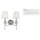 Aplice, corpuri de iluminat pentru pereti - Aplica de perete eleganta design modern Portico