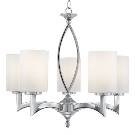 Candelabre, Lustre - Lustra suspensata design modern Gina 5L