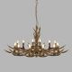 Candelabre, Lustre - Candelabru deosebit stil rustic Stag 12L