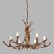 Candelabre, Lustre - Candelabru deosebit stil rustic Stag 6L