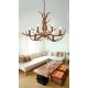 Candelabre, Lustre - Candelabru deosebit stil rustic Stag 6L