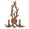 Aplica de perete deosebita stil rustic Stag