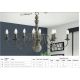 Candelabre, Lustre - Lustra stil rustic Greythorne 5L