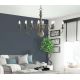 Candelabre, Lustre - Lustra stil rustic Greythorne 8L