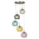 Lustra moderna suspendata design multicolor Mardi Gras
