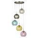 Pendule, Lustre suspendate - Lustra moderna suspendata design multicolor Mardi Gras