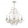 Lustra decorativa stil clasic Almandite 5L crem auriu