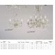Candelabre, Lustre - Lustra decorativa stil clasic Almandite 5L crem auriu