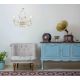 Aplice, corpuri de iluminat pentru pereti - Aplica perete decorativa stil clasic Almandite crem auriu