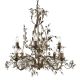 Candelabre, Lustre - Lustra decorativa stil clasic Almandite 8L maro auriu