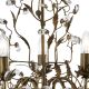 Candelabre, Lustre - Lustra decorativa stil clasic Almandite 5L maro auriu