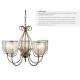 Candelabre, Lustre - Candelabru traditional stil clasic Silhoutte 5L