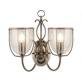 Aplice, corpuri de iluminat pentru pereti - Aplica de perete traditionala stil clasic Silhoutte 2L